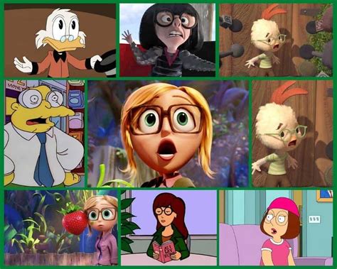 18 Disney Characters With Glasses Who Have Us。